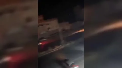 Libya: Power Cuts Trigger Protests in Western Libya Stock Footage 344031059