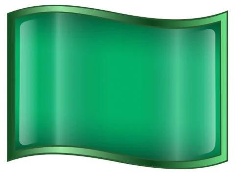 Libyan flag icon. Illustration