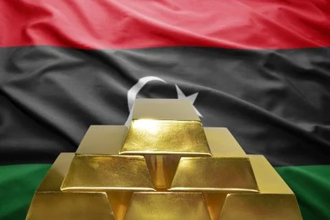 Libyan gold reserves Stock Photos