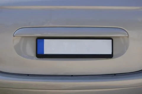 Licence plate Stockfoto's