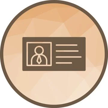 License to work icon vector image. Stock-Illustration