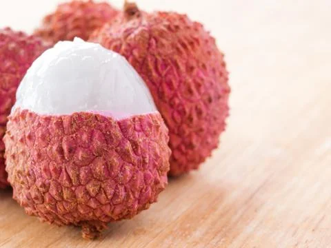 Lichee close up 스톡 사진