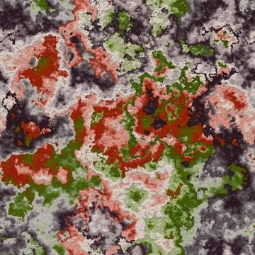 Lichen  old rock repeating pattern 스톡 일러스트
