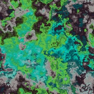 Lichen  old rock repeating pattern イラスト素材