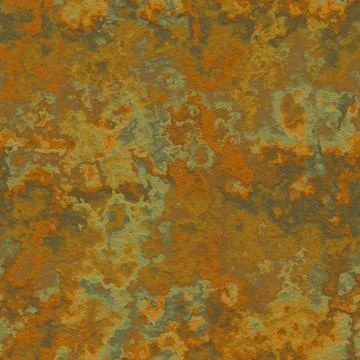 Lichen  old rock repeating pattern Stock Illustration