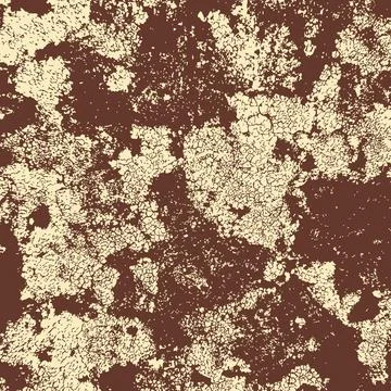 Lichen on a tree trunk, vector illustration 스톡 일러스트