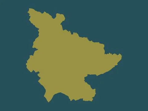 Lichfield, England - Great Britain. Solid color shape 스톡 일러스트