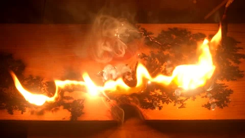 Lichtenberg Figures Stock Footage ~ Royalty Free Stock Videos