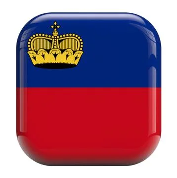 Lichtenstein flag icon image Stock Illustration