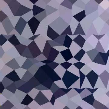 Licorice Black Abstract Low Polygon Background Stock Illustration