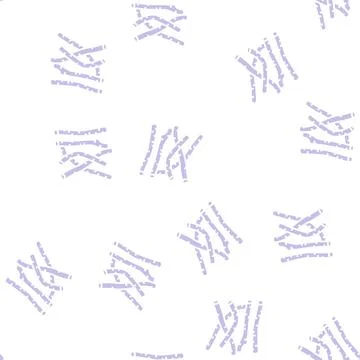Licorice plant glyph seamless pattern Stock Illustration