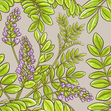 Licorice seamless pattern Stock Illustration