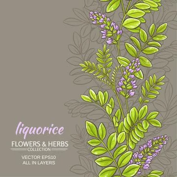 Licorice vector background Stock Illustration