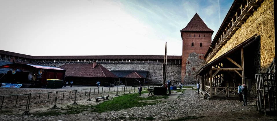 Lida Castle Stock Photos