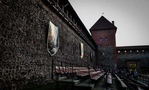 Lida Castle Stock Photos