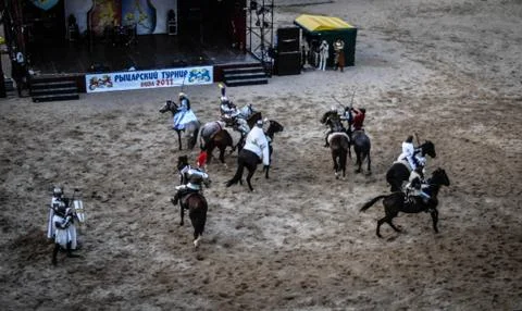 Lida Castle Stock Photos