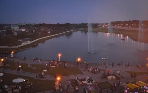 Lida Castle Stock Photos