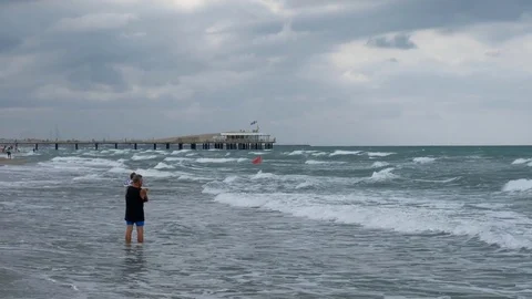 Lido di Camaiore - Beach Stock Footage 79915664