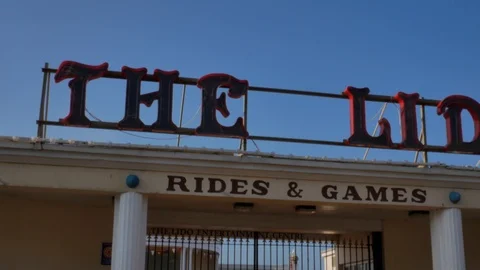 The Lido Sign Stock Footage