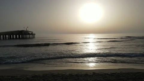 Lido sunset Stock Footage 149940958