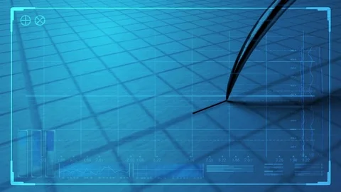Lie detector and tech data 4 Stock Footage 85403645
