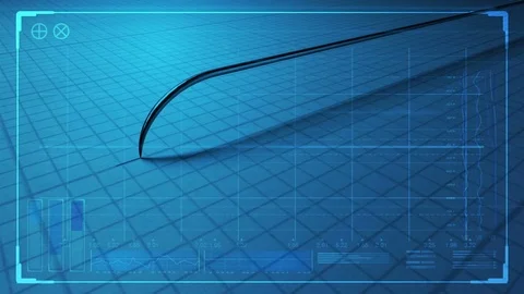 Lie detector and tech data 5 Stock Footage 85404018