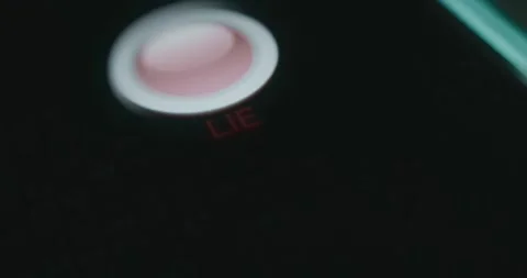 Lie Detector by fingerprint scanning Stock Footage 314456750