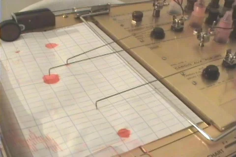 Lie Detector Graph Stock Footage 278059