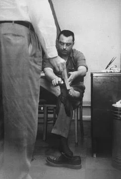 Lie Detector Test, Cincinnati, Ohio, USA Stock Photos