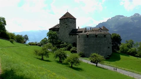 Liechtenstein Castle. 스톡 동영상 145287539