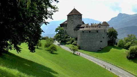 Liechtenstein Castle. Stock Footage 145375475