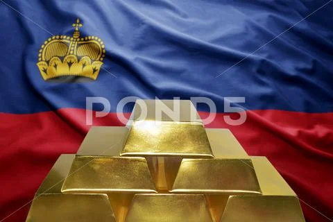 Liechtenstein gold reserves Stock Photos