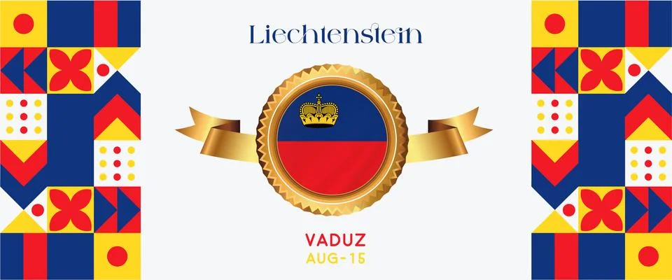 Liechtenstein Stock Illustration