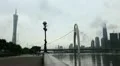 Liede Bridge, Canton Tower, Guangzhou, China, Pearl River, Tianhe District, IFC HD Footage