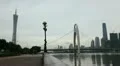 Liede Bridge, Canton Tower, Guangzhou, China, Pearl River, Tianhe District, IFC HD Footage