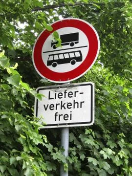 Lieferverkehr frei Stock Photos