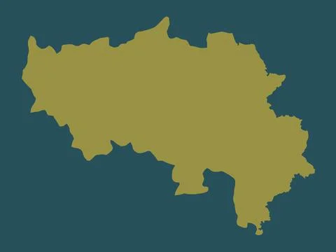 Liege, Belgium. Solid color shape Illustrazione stock