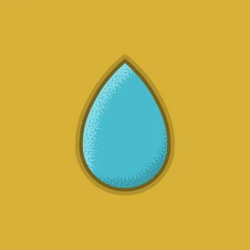 Lienar Flat Stroke Mist Icon Stock Illustration