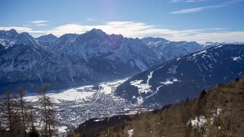 Lienz, Osttirol, time lapse Stock Footage 107317018