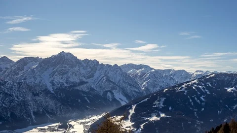 Lienz, Osttirol, time lapse Video stock 122496898