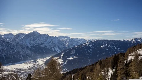 Lienz, Osttirol, time lapse Stock Footage 122496996