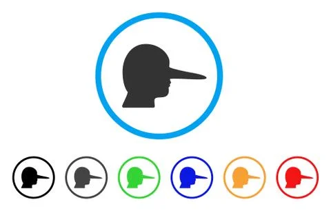 Lier Vector Icon Illustration