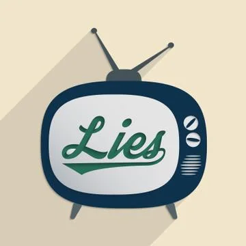Lies Stock Illustration
