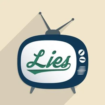 Lies Stock Illustration
