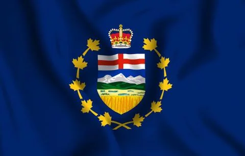 Lieutenant-Governor Of Alberta Stock Illustration