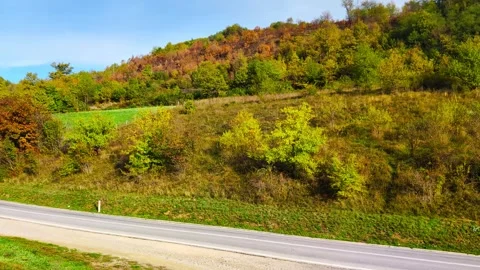 Life Along the Road Stock Footage 292706601