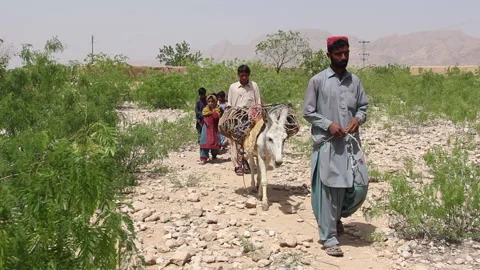 Life of a Baloch tribal Stock Footage 202062133