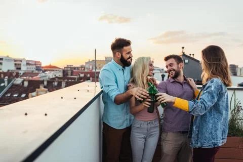 Life is better when shared with friends Stock Photos