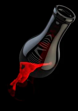 Life in the bottle Ilustração Stock