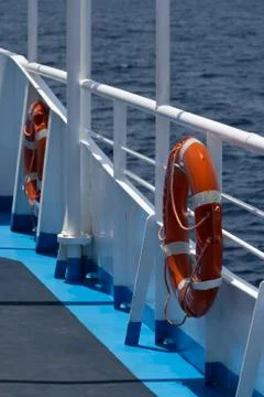 Life bouys Stock Photos